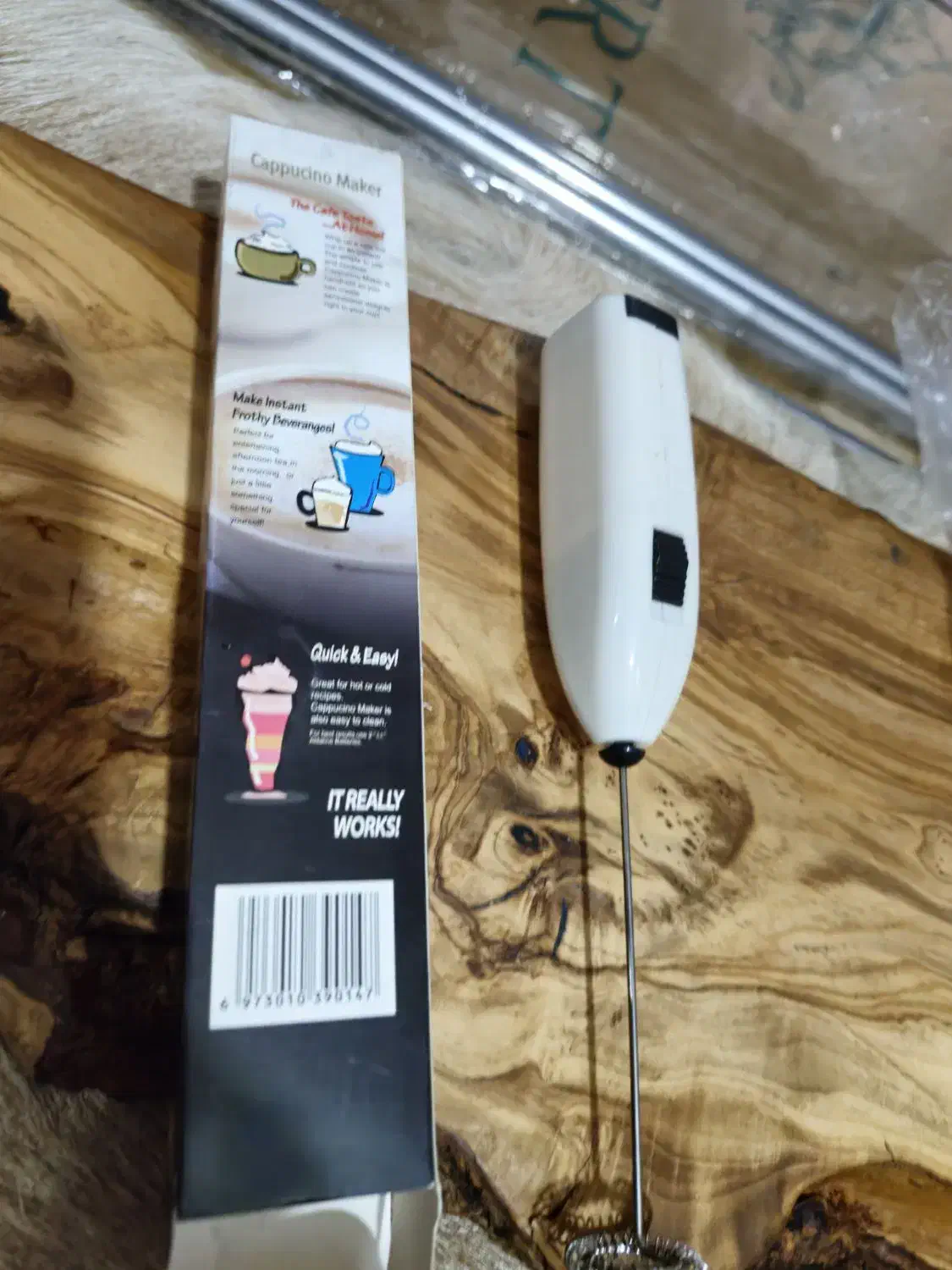 آنتیک همزن شیر فوم ساز اصلا استفاده نشده|کلکسیون اشیاء عتیقه|ساری, |دیوار