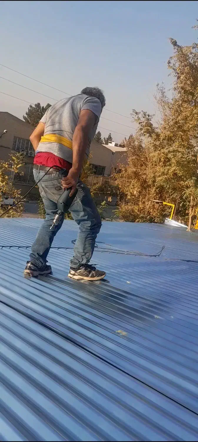 اجرا و نصب سقف شیروانی سوله|خدمات پیشه و مهارت|قدس, شهرقدس|دیوار