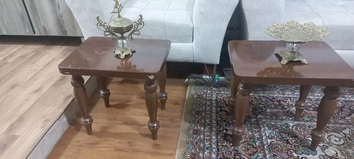 میز جلومبل ودوتا عسلی|مبلمان خانگی و میز عسلی|پاکدشت, حصار امیر|دیوار