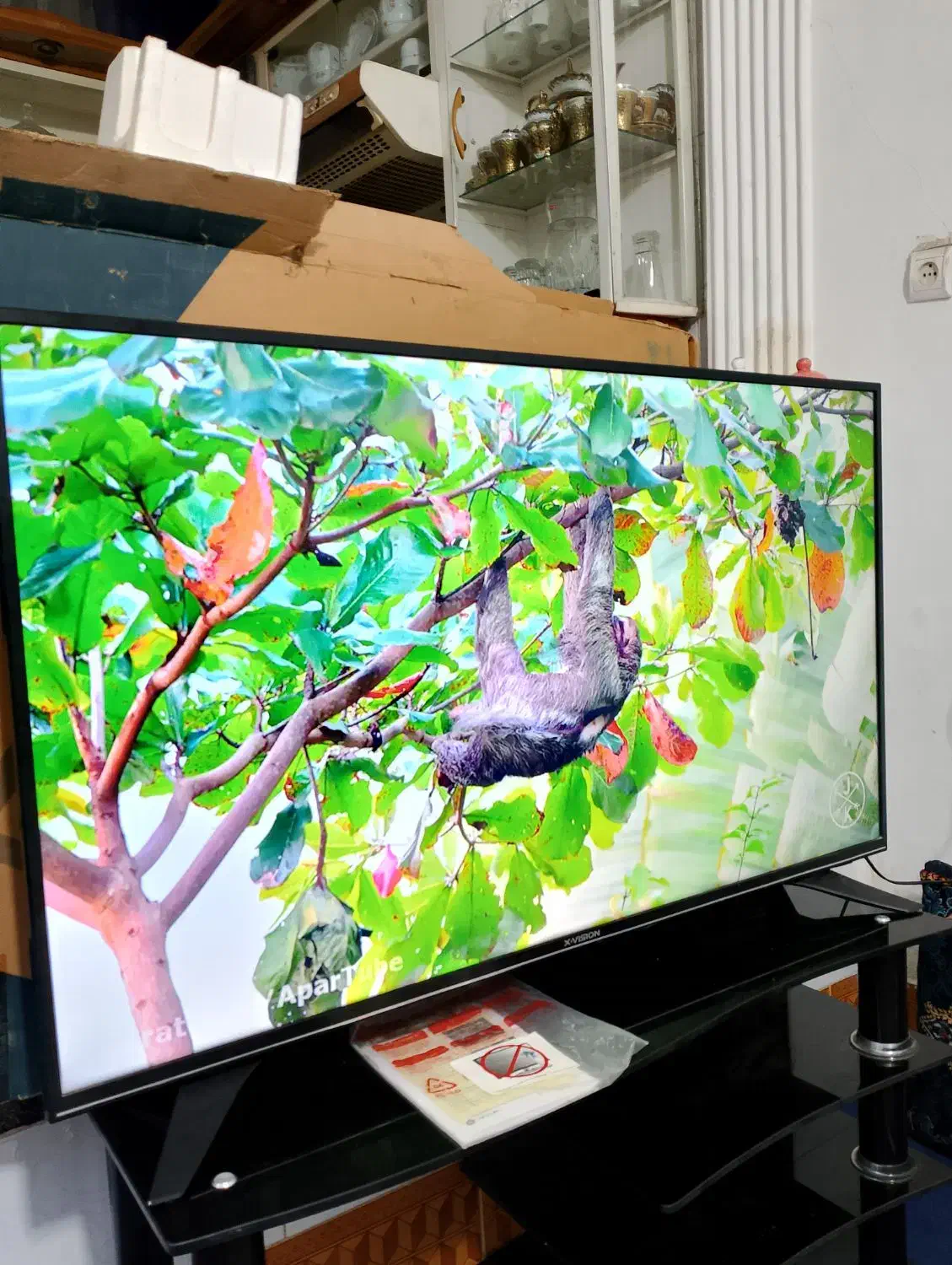 تلویزیون ال ای دی ۴۳اینچ ایکس ویژن باکارتون|تلویزیون و پروژکتور|مشهد, شهید معقول|دیوار