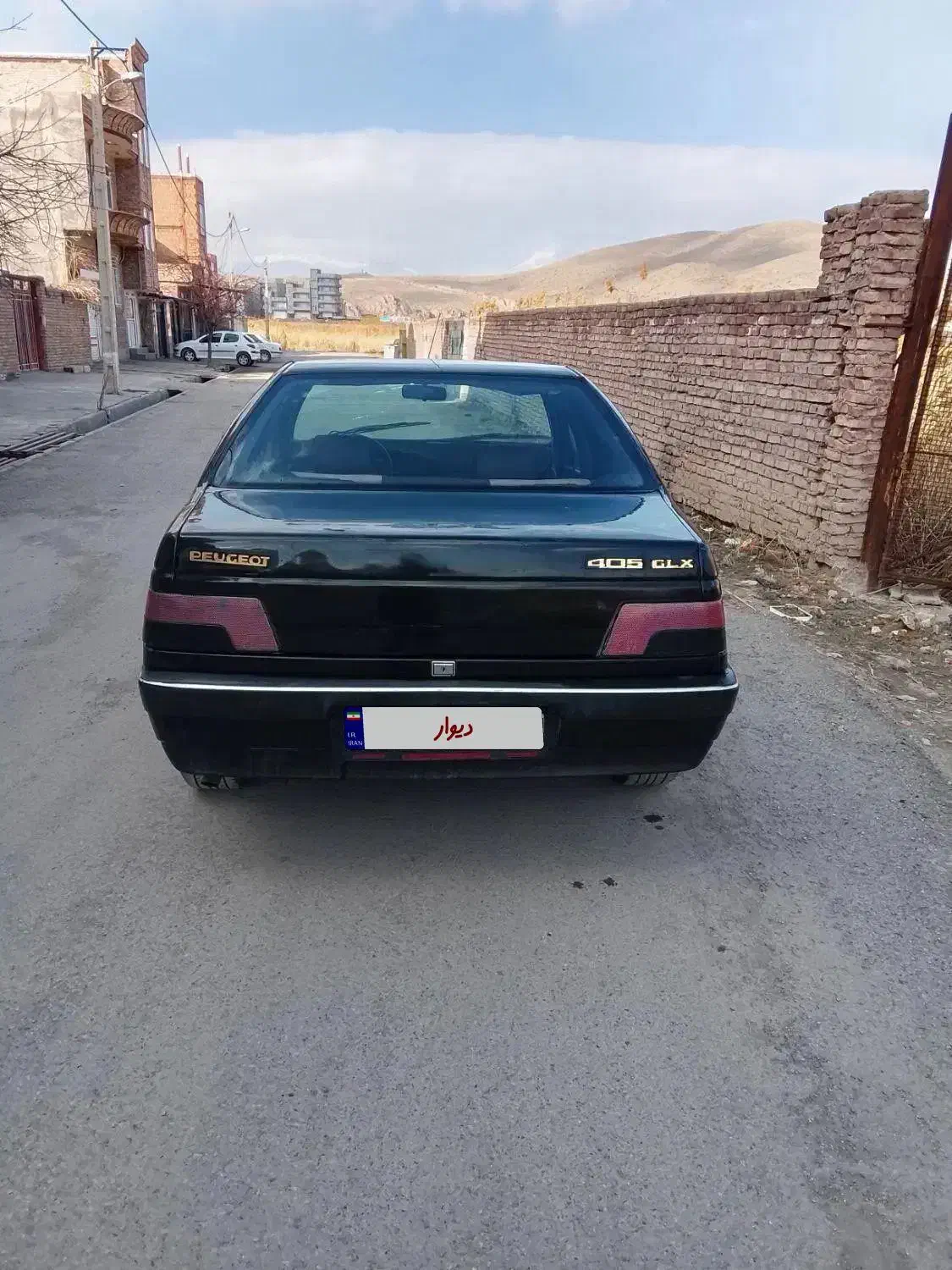 پژو ۴۰۵ glx مشکی|خودرو سواری و وانت|ماکو, |دیوار