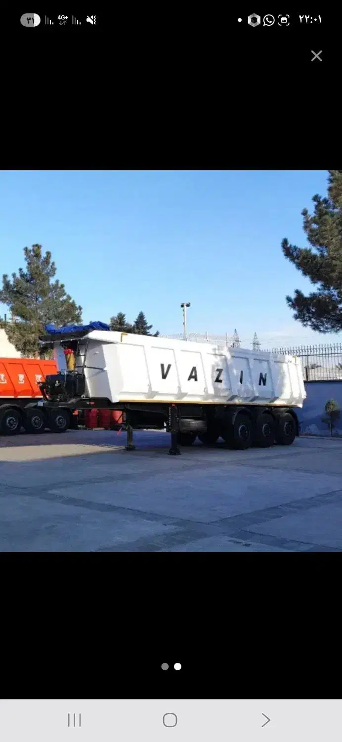 تریلی کمپرسی وزین شرکتی.سندارمدل۱۴۰۴|خودرو سنگین|زنجان, |دیوار