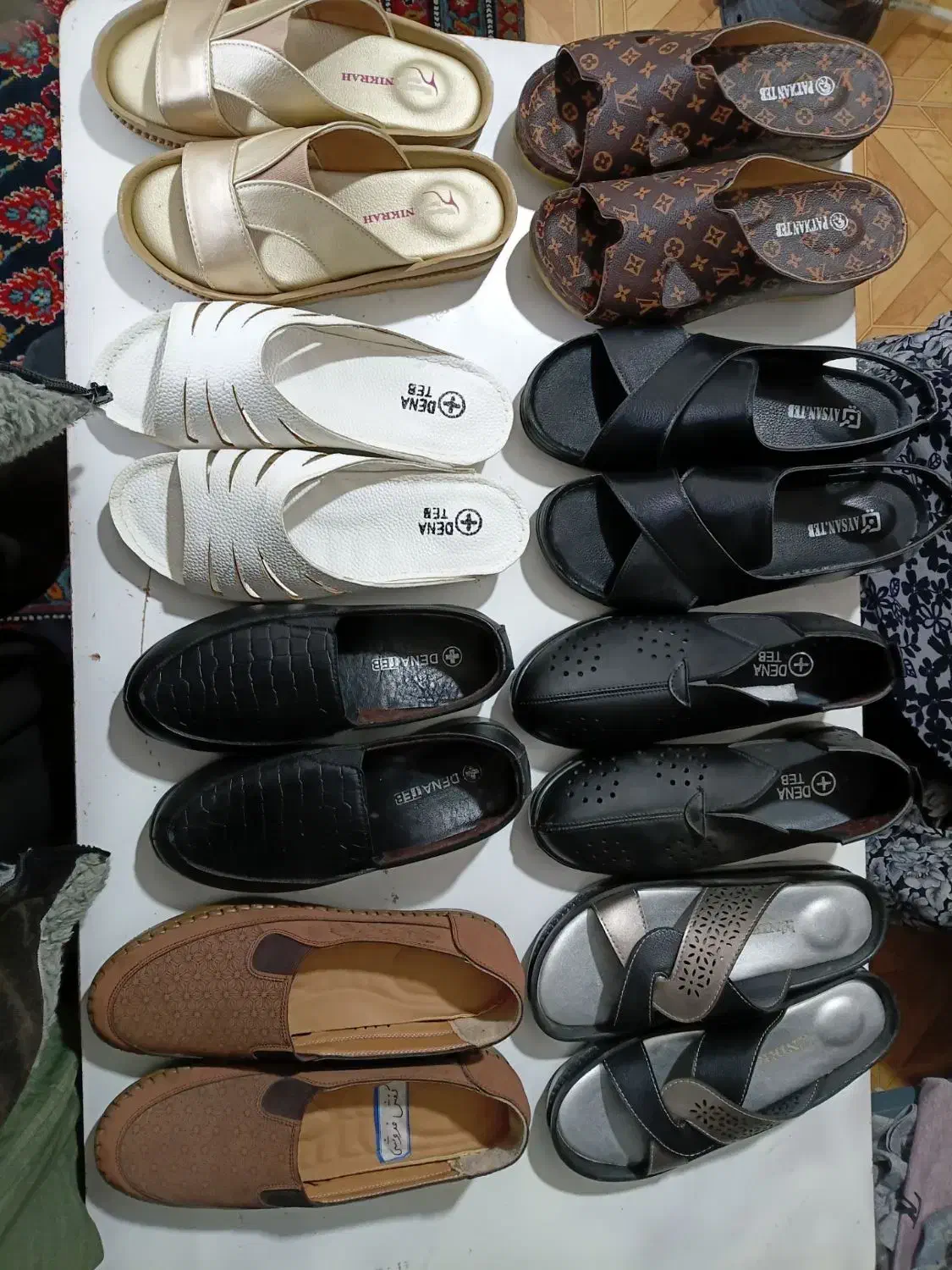 کفش دمپایه زنانه|کیف، کفش، کمربند|شاهین دژ, |دیوار