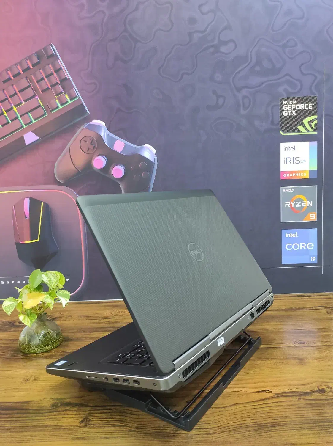 دل ۱۷ اینچ گرافیک ۸ واقعی i7-7820HQ رم ۳۲ ،SSD 1Tr|رایانه همراه|شیراز, فخرآباد (دروازه کازرون)|دیوار