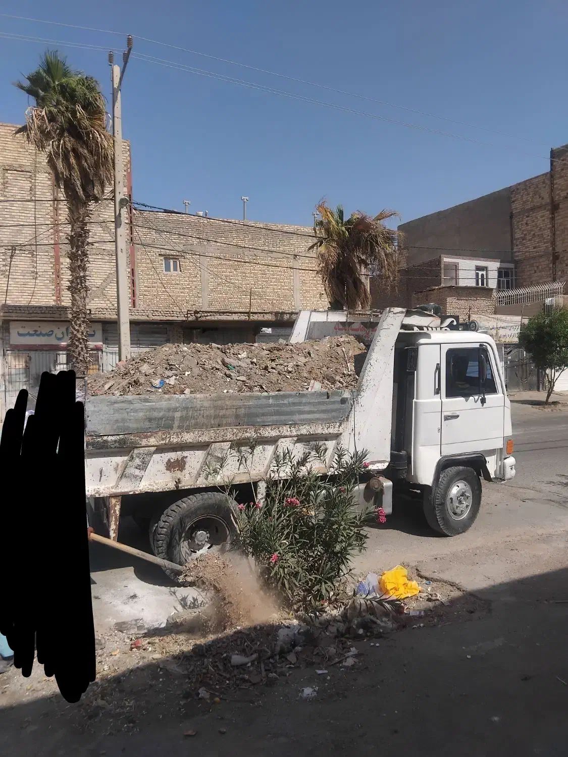 حمل نخاله شن ماسه خاک خاور اتاق بزرگ لبه دار|خدمات حمل و نقل|زابل, |دیوار