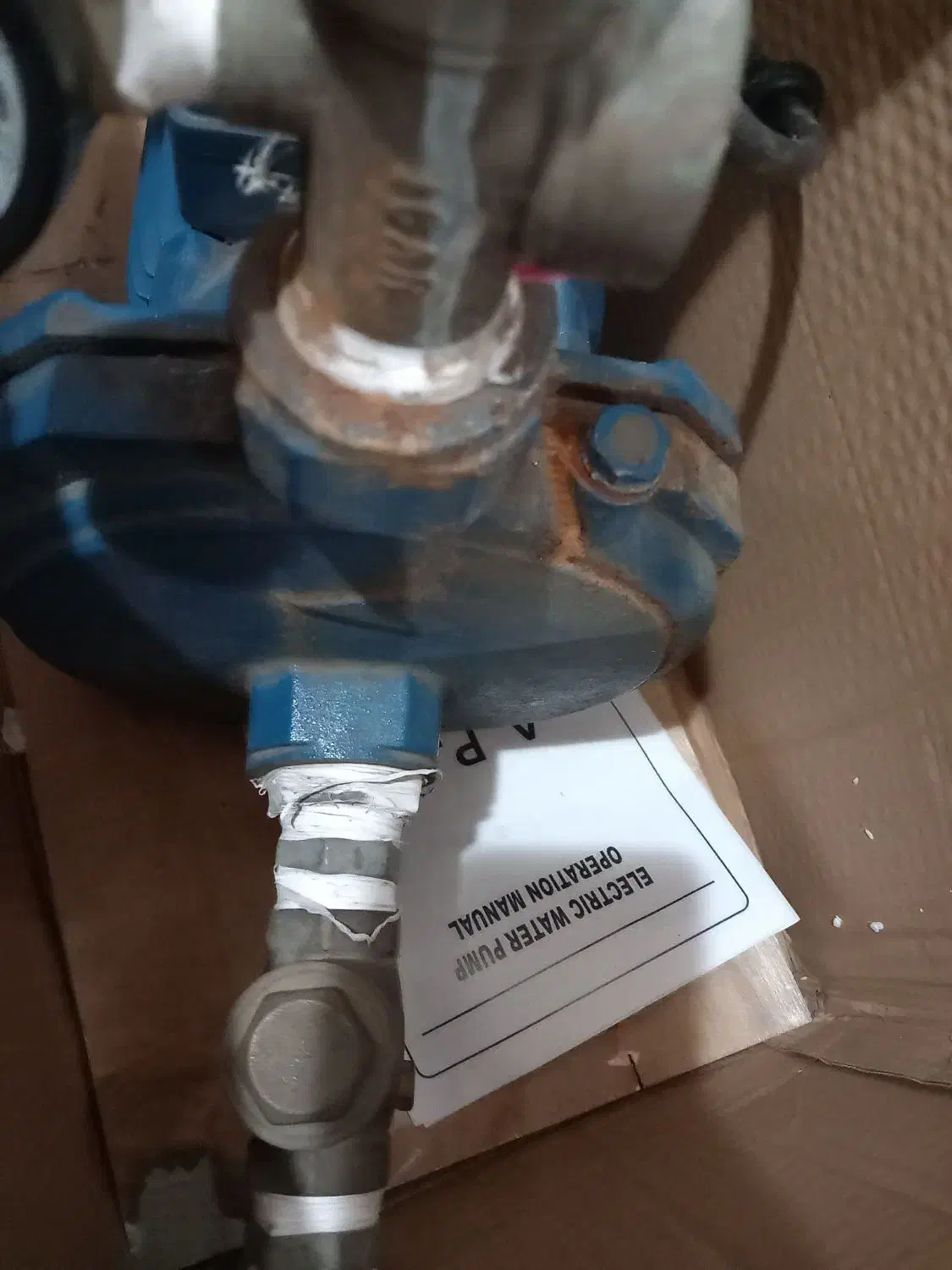 پمپ اب پنتاکس یک اسب بشقابی|مصالح و تجهیزات ساختمان|تهران, شهرک ولیعصر شمالی|دیوار