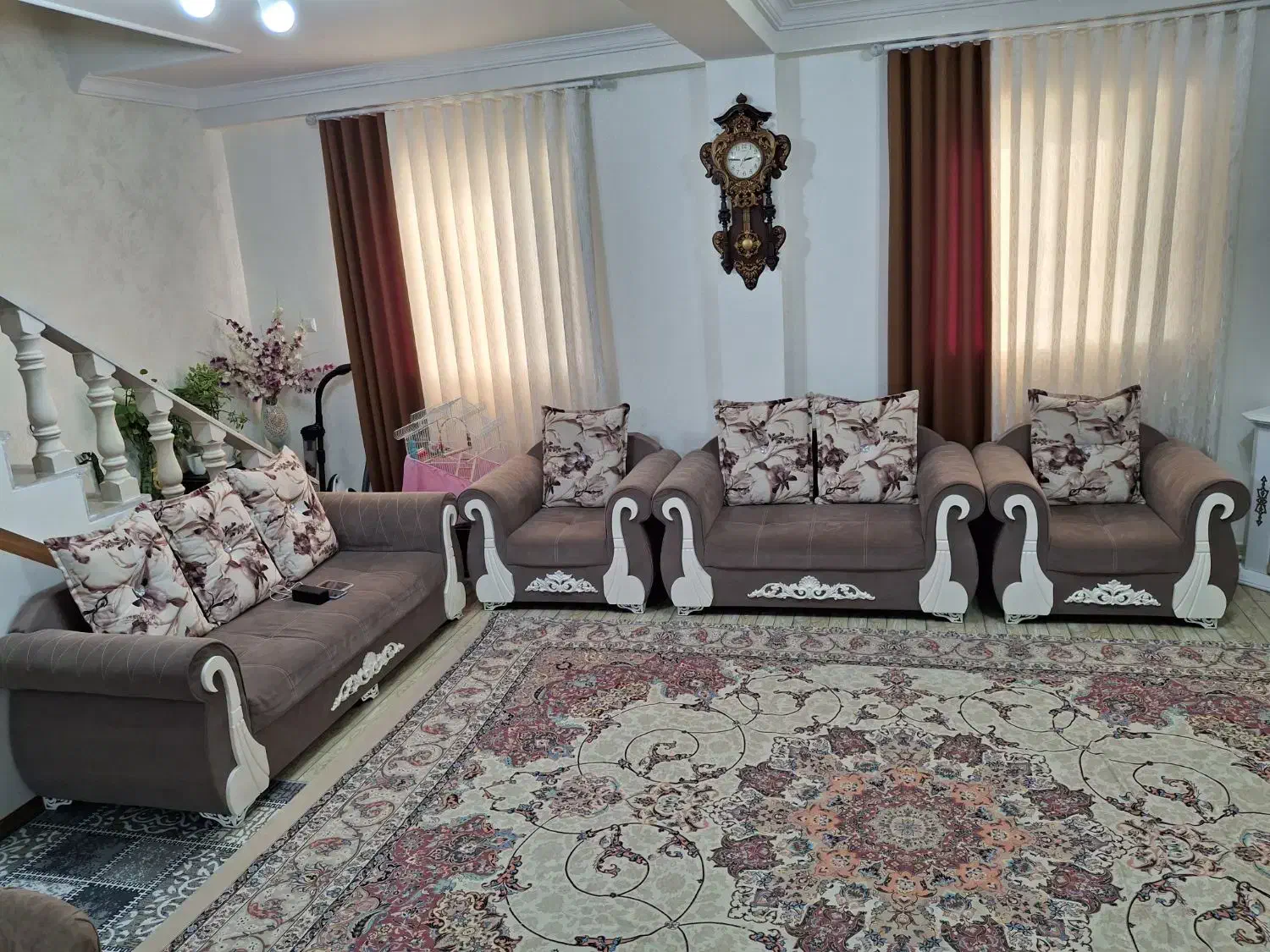 مبل ۷ نفر|مبلمان خانگی و میز عسلی|سنگر, |دیوار