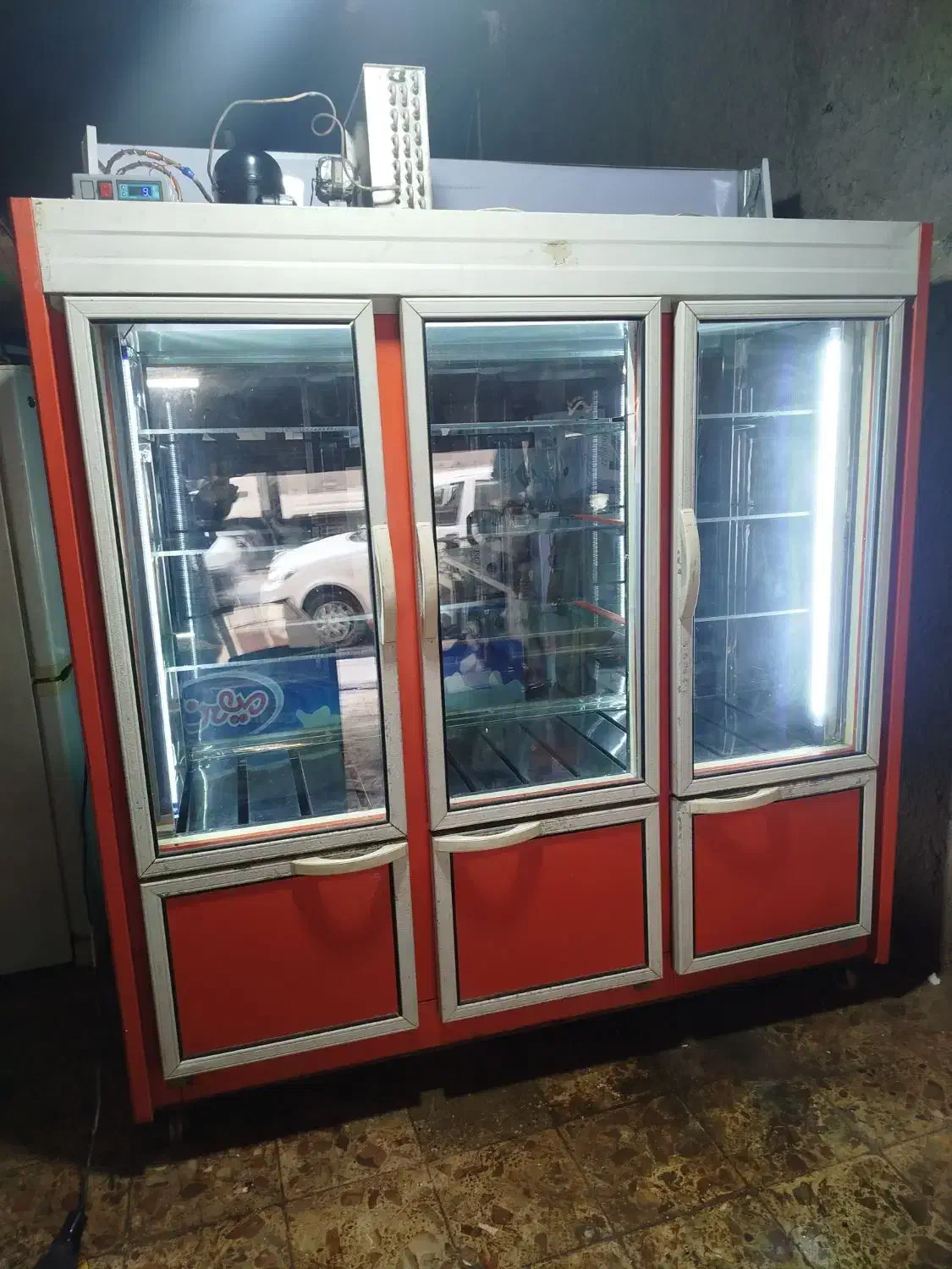 یخچال ویترینی 2متری|فروشگاه و مغازه|گرگان, |دیوار