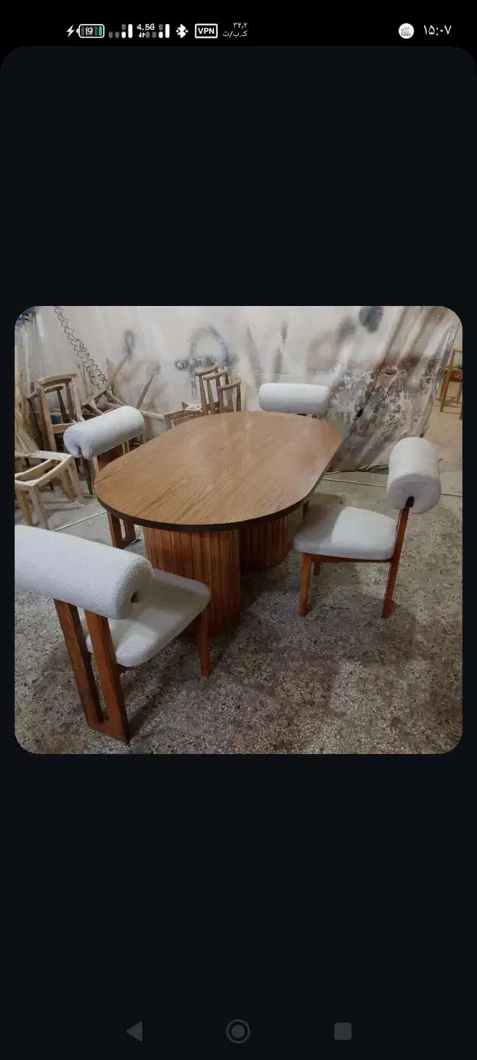 میزوصندلی جدید.نهارخوری مدروزمدل تیT|میز و صندلی غذاخوری|مشهد, گرجی علیا|دیوار
