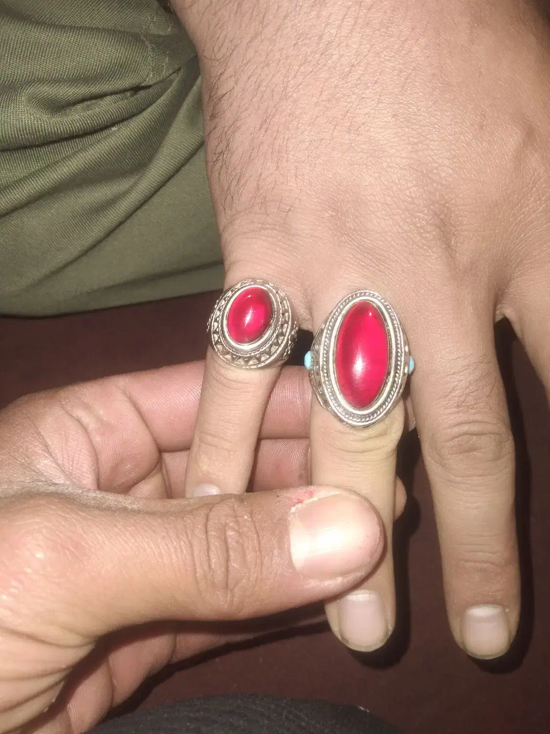 انگشتر نقره|جواهرات|بجنورد, |دیوار