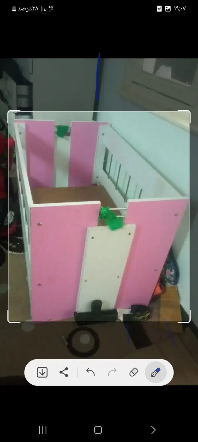 تخت خواب و گهواره|تخت و صندلی بچه|بروجرد, |دیوار