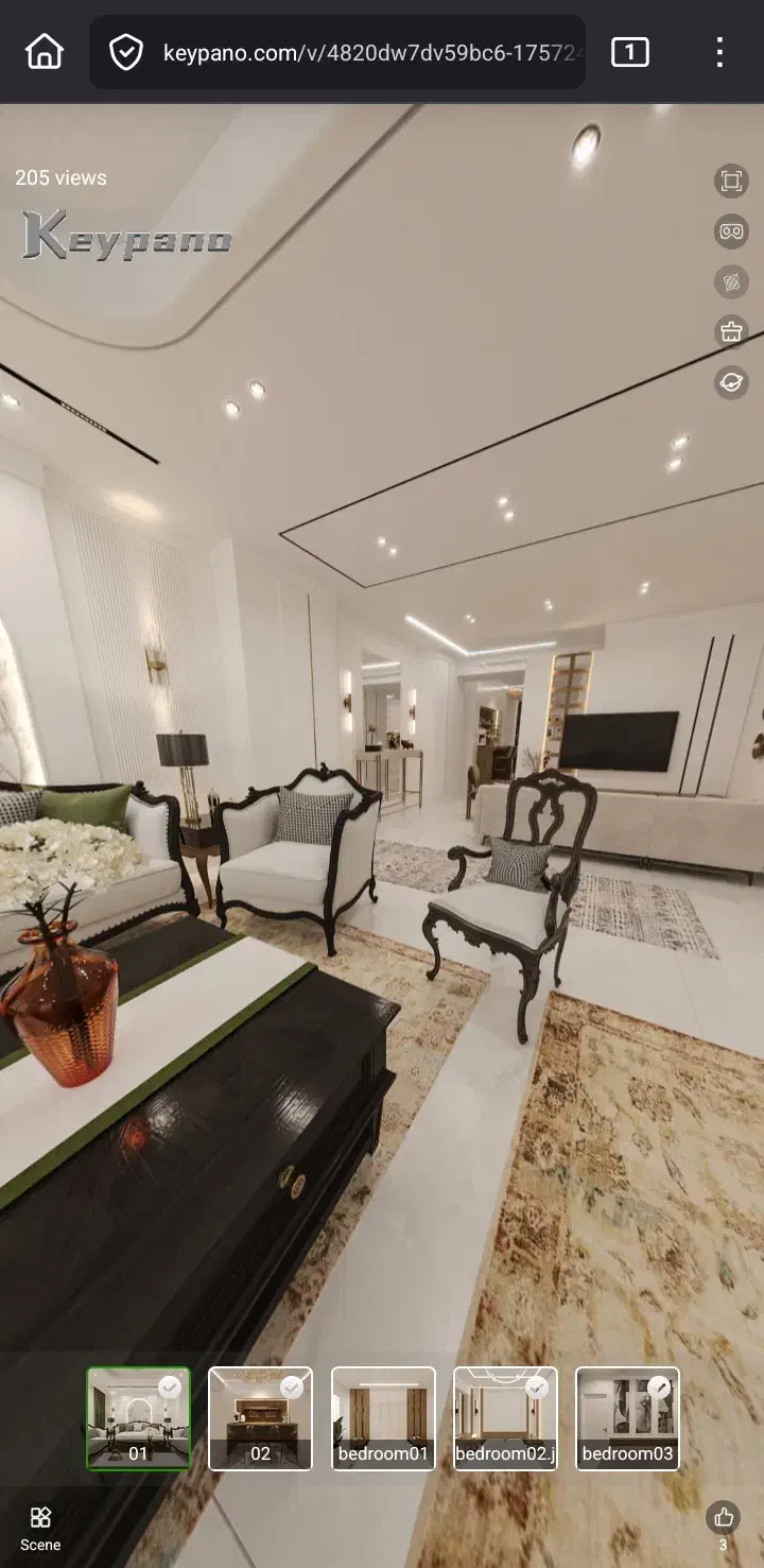 رهن کامل اپارتمان ۱۳۰ متری ریحانی ( علمداریان )