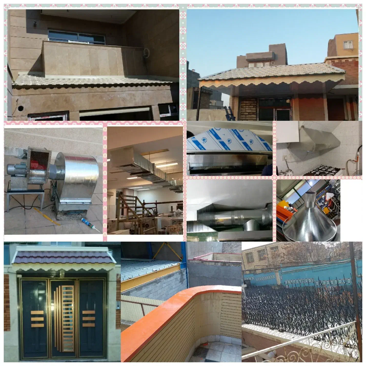 ورقکاری و کانال کشی و عایقکاری|خدمات پیشه و مهارت|تبریز, |دیوار