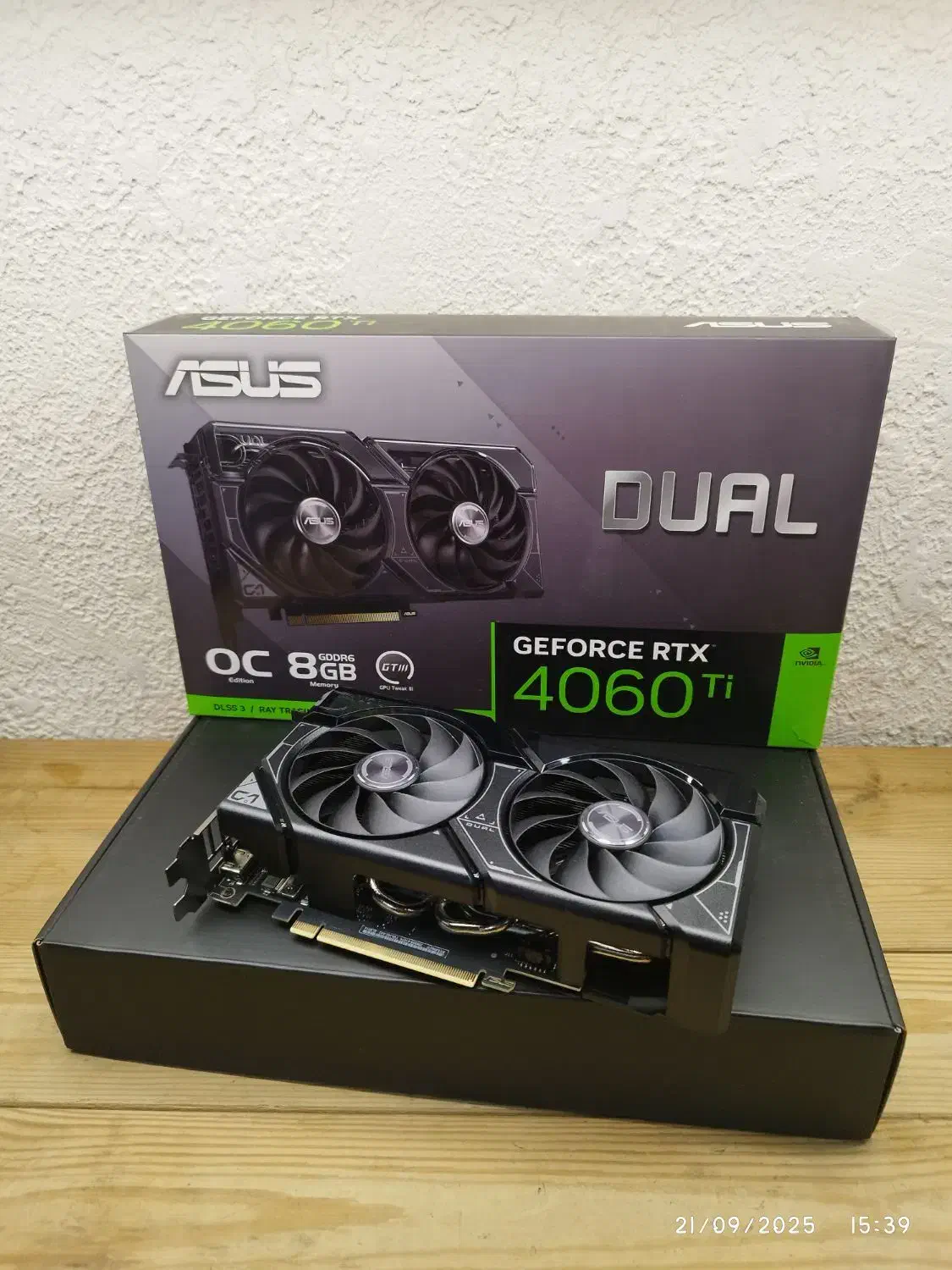 کارت گرافیک asus dual 4060ti 8G OC گارانتی دار|قطعات و لوازم جانبی رایانه|تهران, جمهوری|دیوار