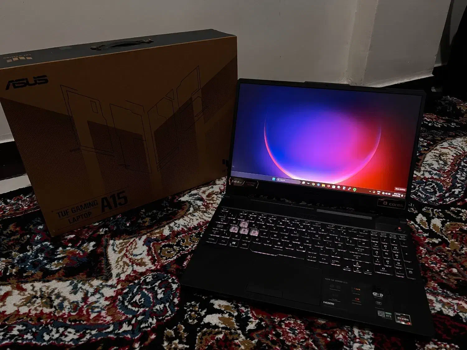 لپتاپ Asus TUF Gaming A15|رایانه همراه|اندیشه, اندیشه فاز ۱|دیوار