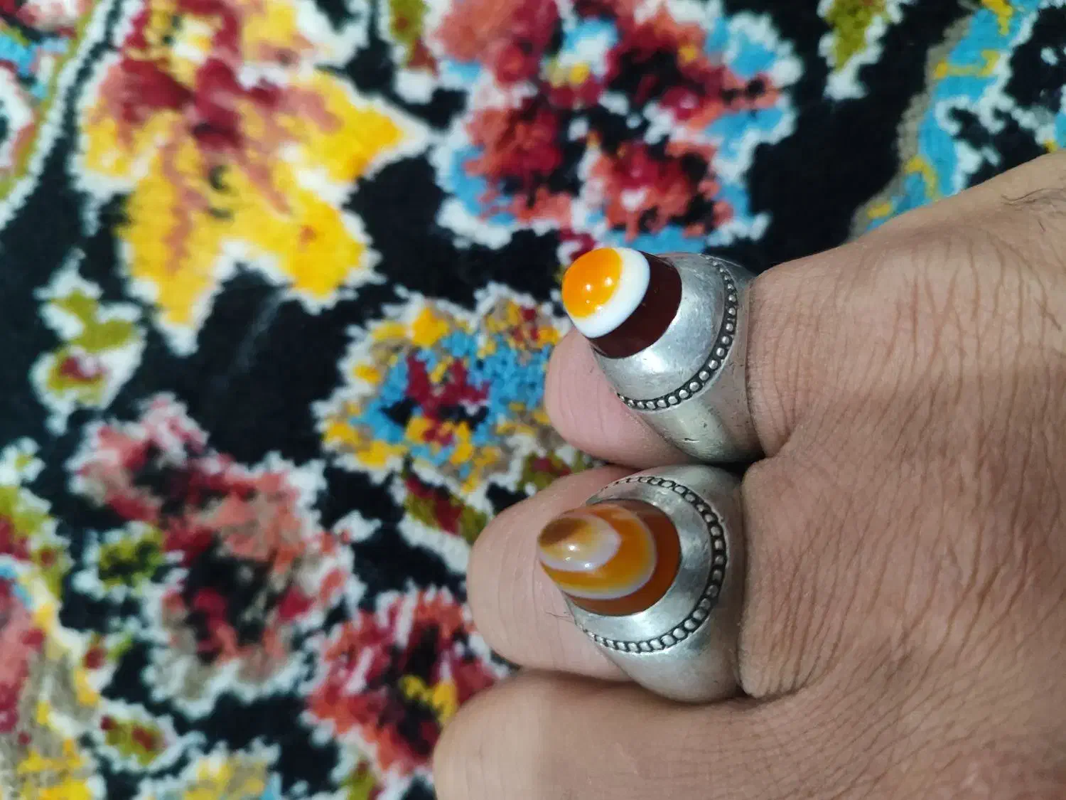 انگشتر باباقوری سه پوست|جواهرات|فریمان, |دیوار