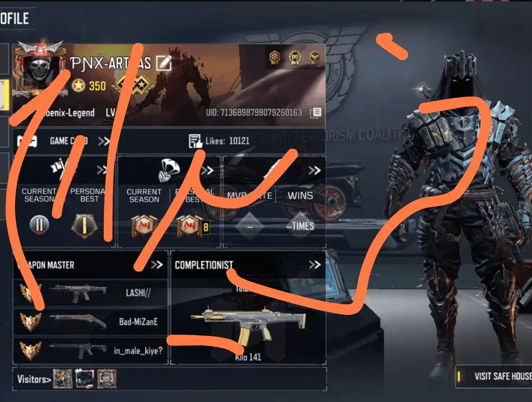 اکانت کالاف|کنسول، بازی ویدئویی و آنلاین|آباده, |دیوار