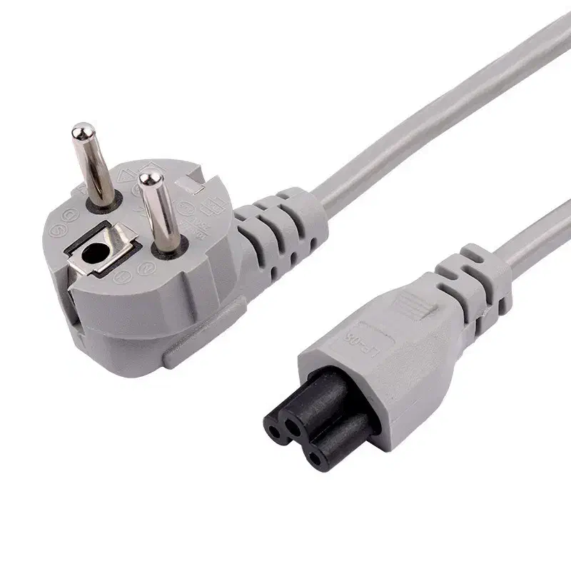 کابل برق ۱.۵ متری سه پین لپ تاپ Orange رنگ خاکستری|قطعات و لوازم جانبی رایانه|ساری, |دیوار