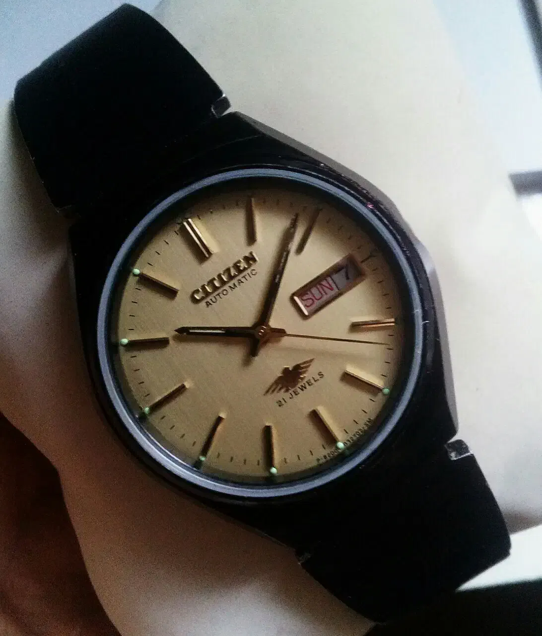 سیتیزن اتومات قاب بزرگ قاب لعاب کوره ای|ساعت|کرمانشاه, |دیوار