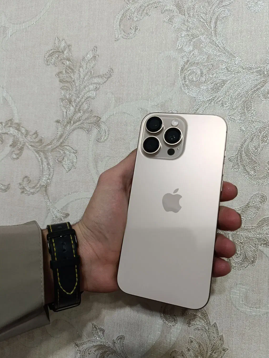 گوشی 16پرومکس 256g صحرایی|موبایل|ایلام, |دیوار