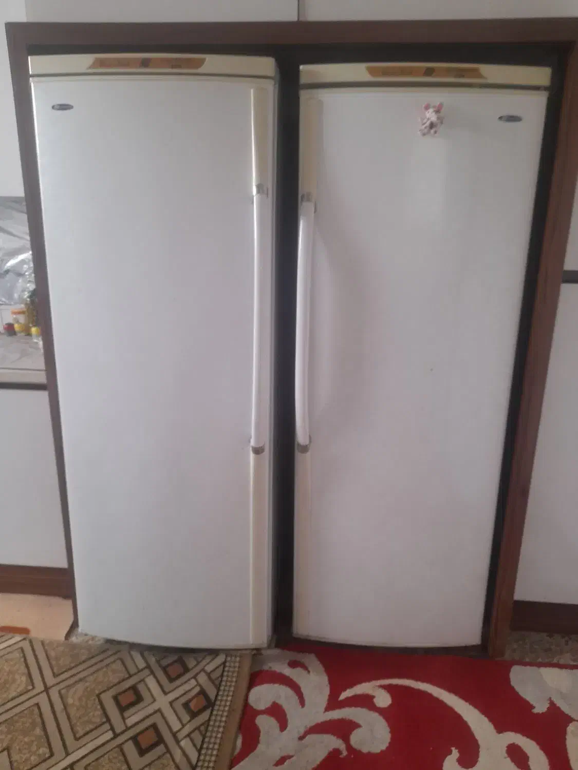 یخچال دو قلو فریز کامل ویخچال کار کرده|یخچال و فریزر|خمینی‌شهر, |دیوار