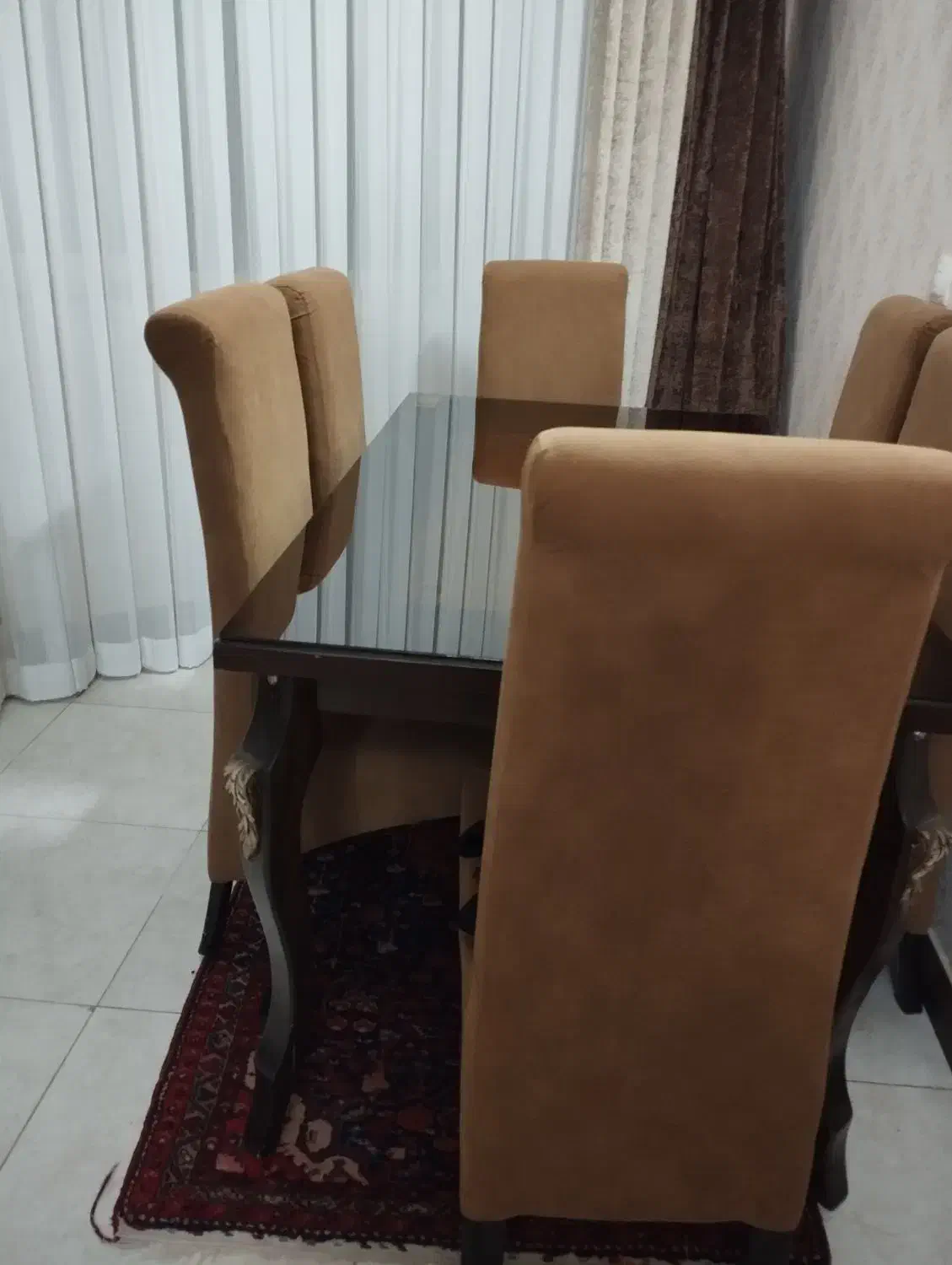 میز ناهارخوری 6نفره|میز و صندلی غذاخوری|همدان, |دیوار