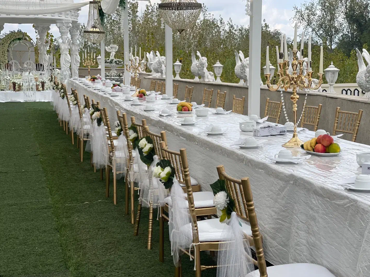 سفره عقد آریایی و عقد اسلامی روف گاردن|خدمات پذیرایی، مراسم|صومعهسرا, |دیوار