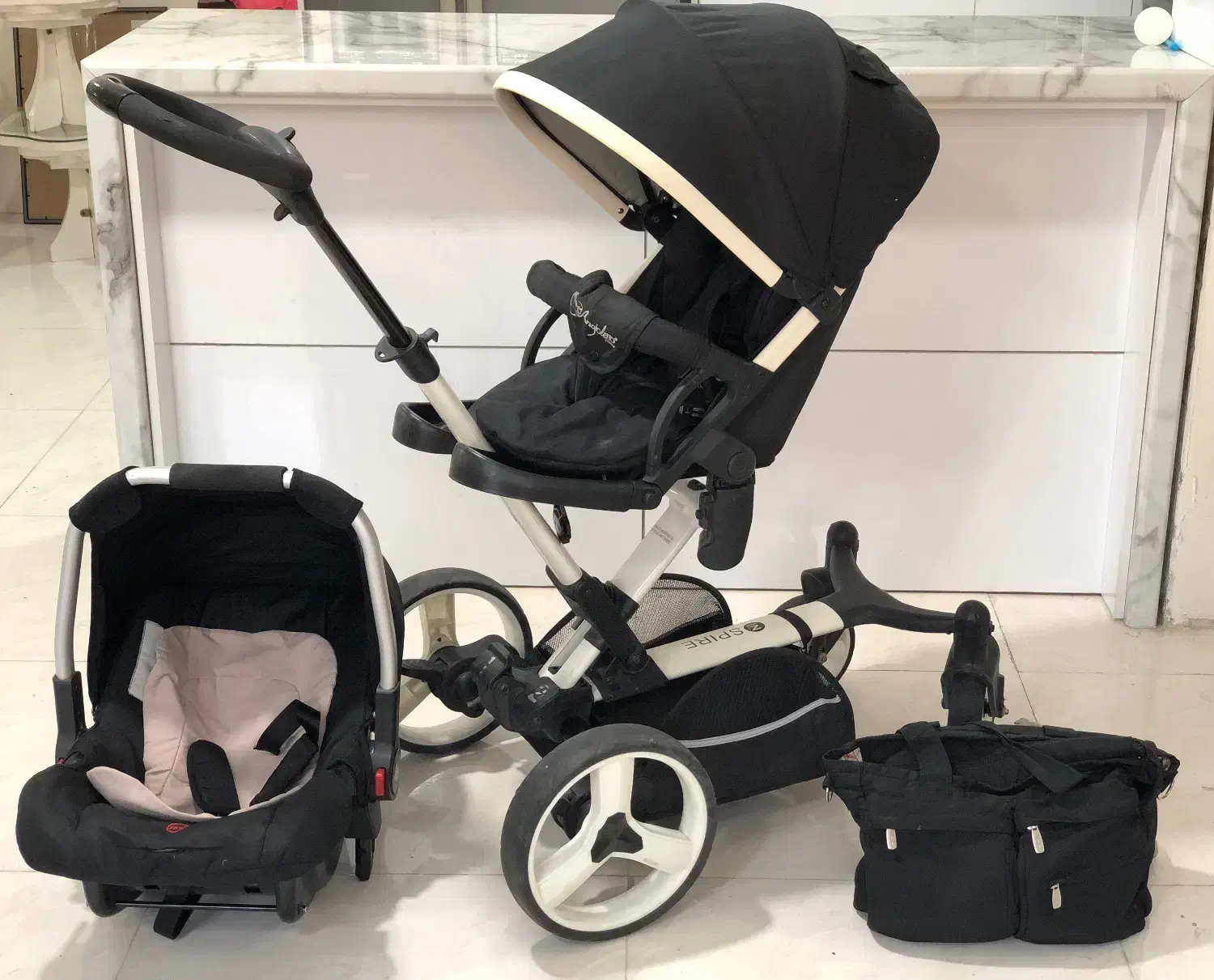 کالسکه برند آنجلیتو اصل ایتالیا|کالسکه و لوازم جانبی|کرج, گلشهر|دیوار