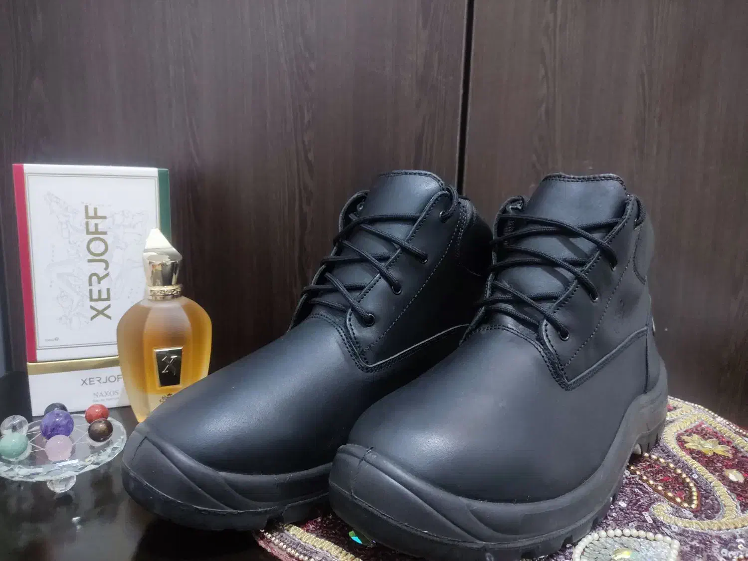 کفش نیم بوت اسپانیایی تمام چرم پنتر آکبند سایز ۴۴|کیف، کفش، کمربند|رشت, منظریه|دیوار