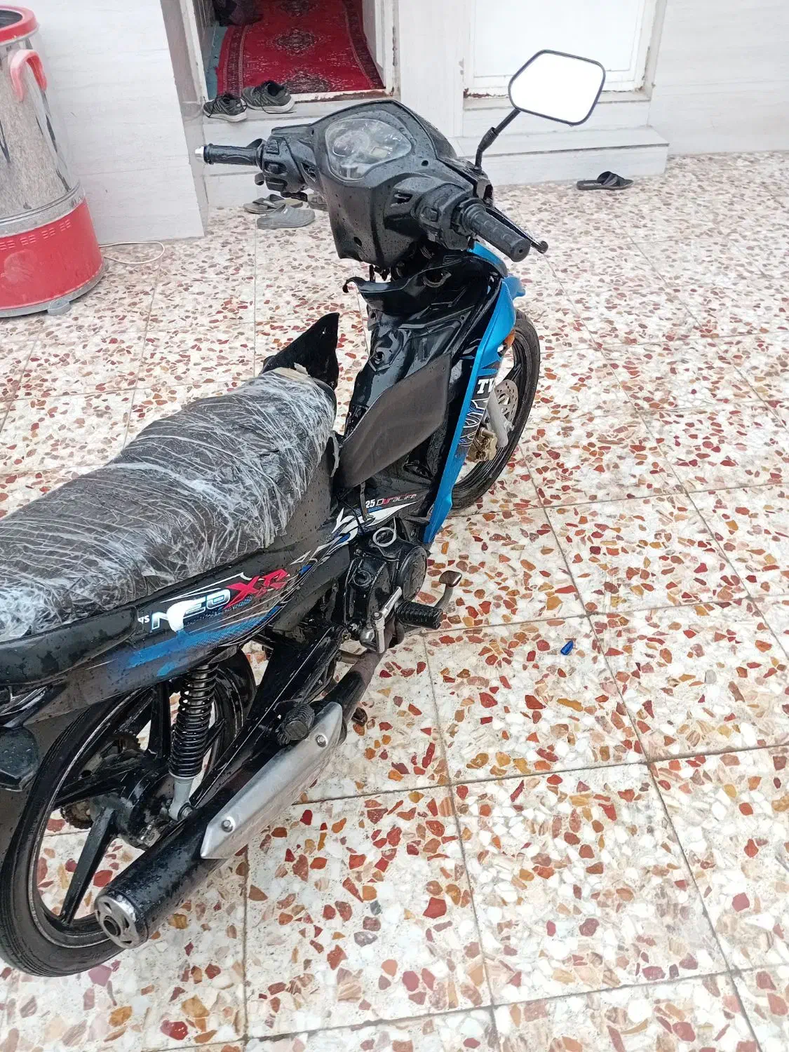 موتور سیکلت Tysمدل 95با برگه مزایده معتبر مهر شده|موتورسیکلت|اهواز, زرگان|دیوار