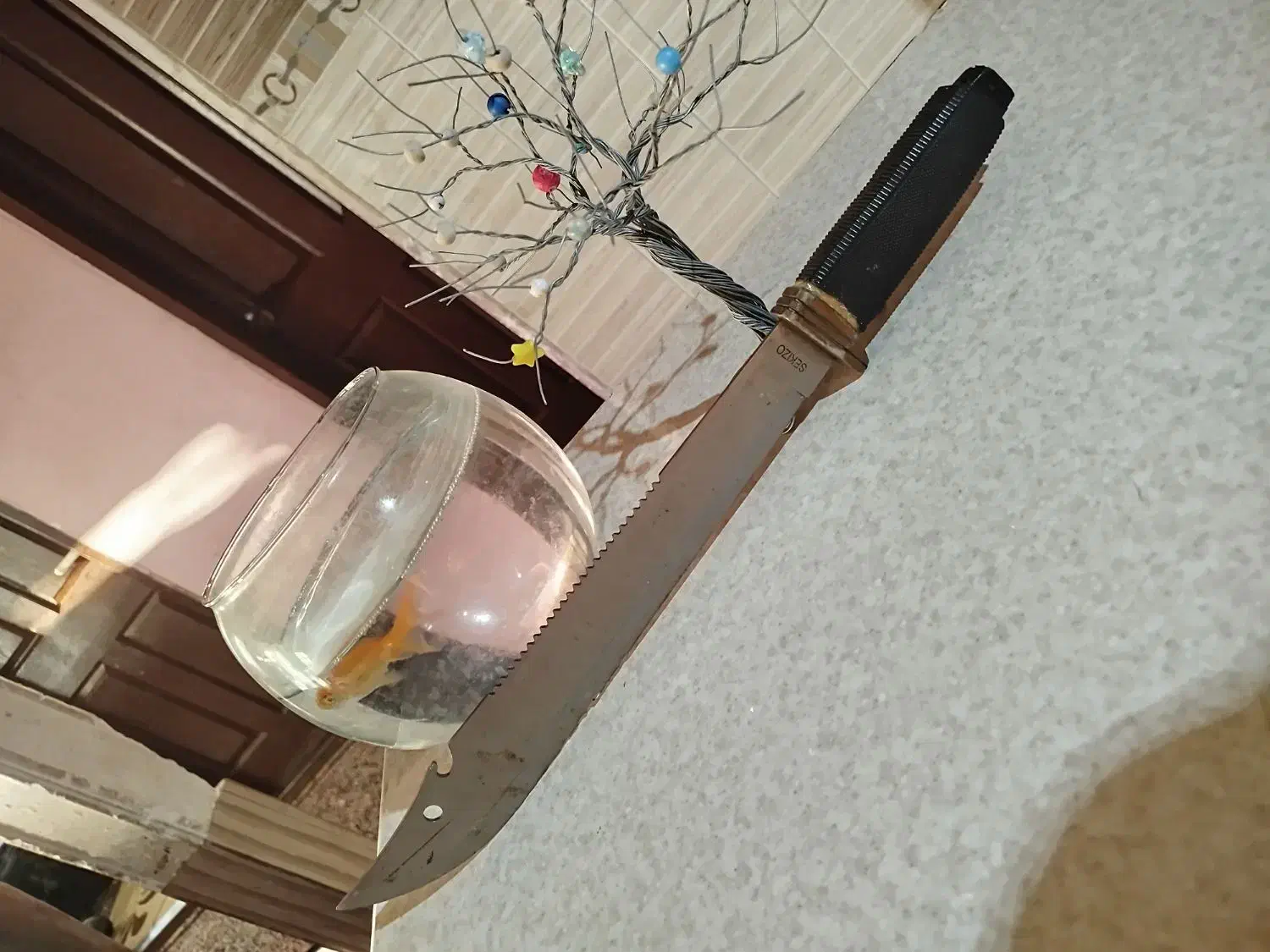 چاقو|کلکسیون اشیاء عتیقه|بم, |دیوار