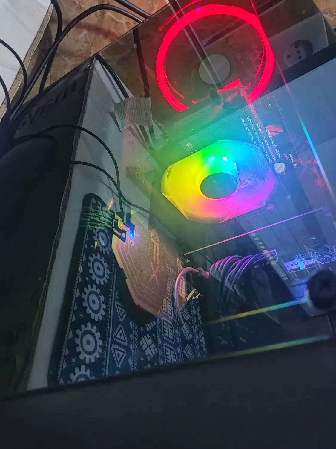 کامپیوتر کامل و قدرتمند + مانیتور 27 اینچ|رایانه رومیزی|میناب, |دیوار