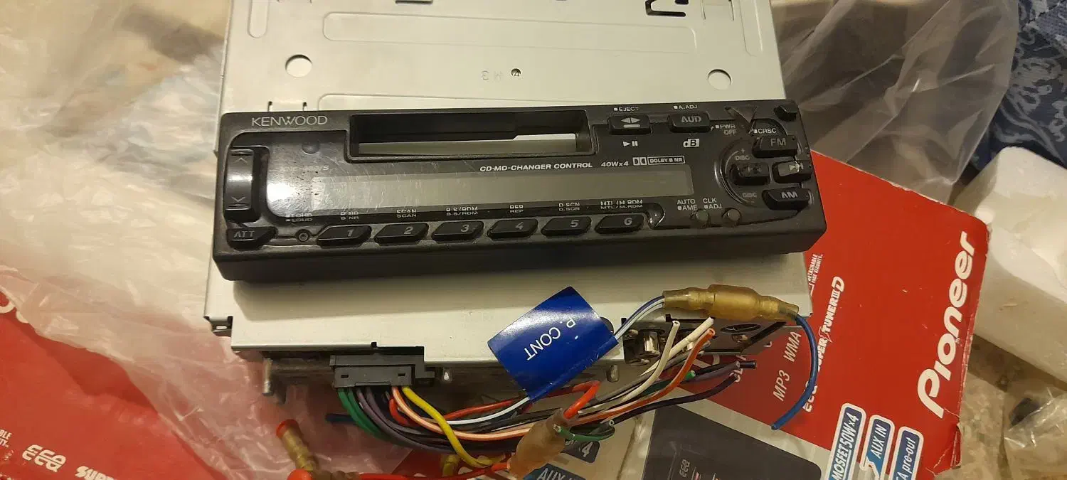 ضبط کاست کنوود فابریک ۴۰۵|قطعات یدکی و لوازم جانبی|اسلامآباد غرب, |دیوار