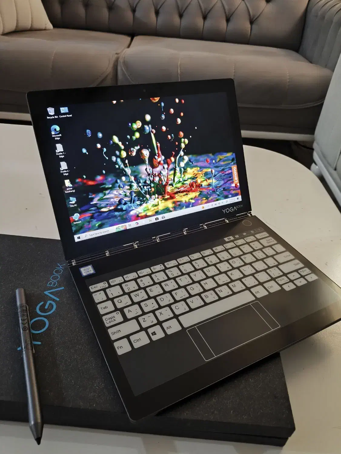 lenovo yoga book c930|رایانه همراه|بندر کنگان, |دیوار