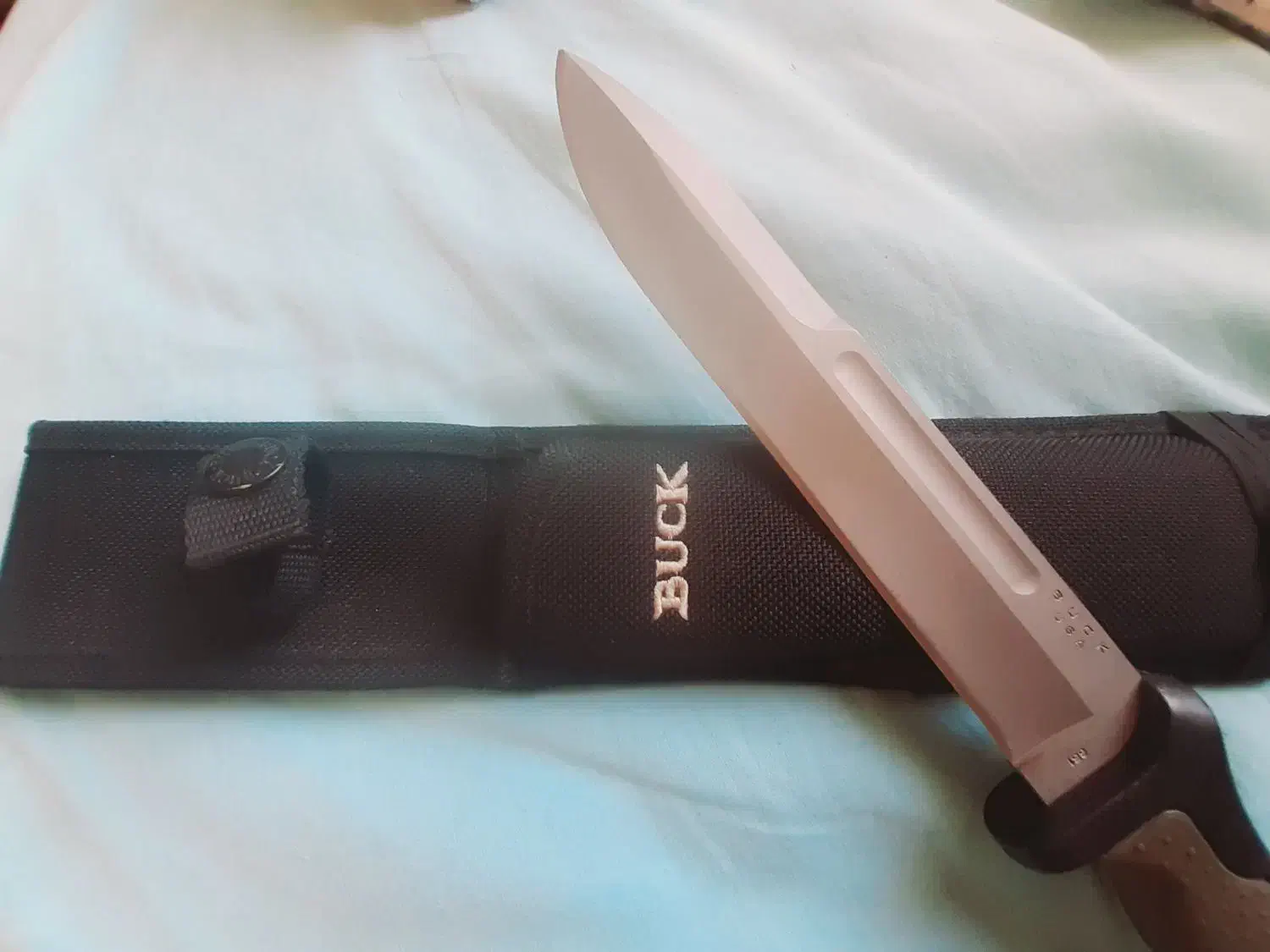 چاقوی تیغه ثابت باک ۶۵۱ اصل|کوهنوردی و کمپینگ|تهران, امام زاده قاسم (نیاوران)|دیوار