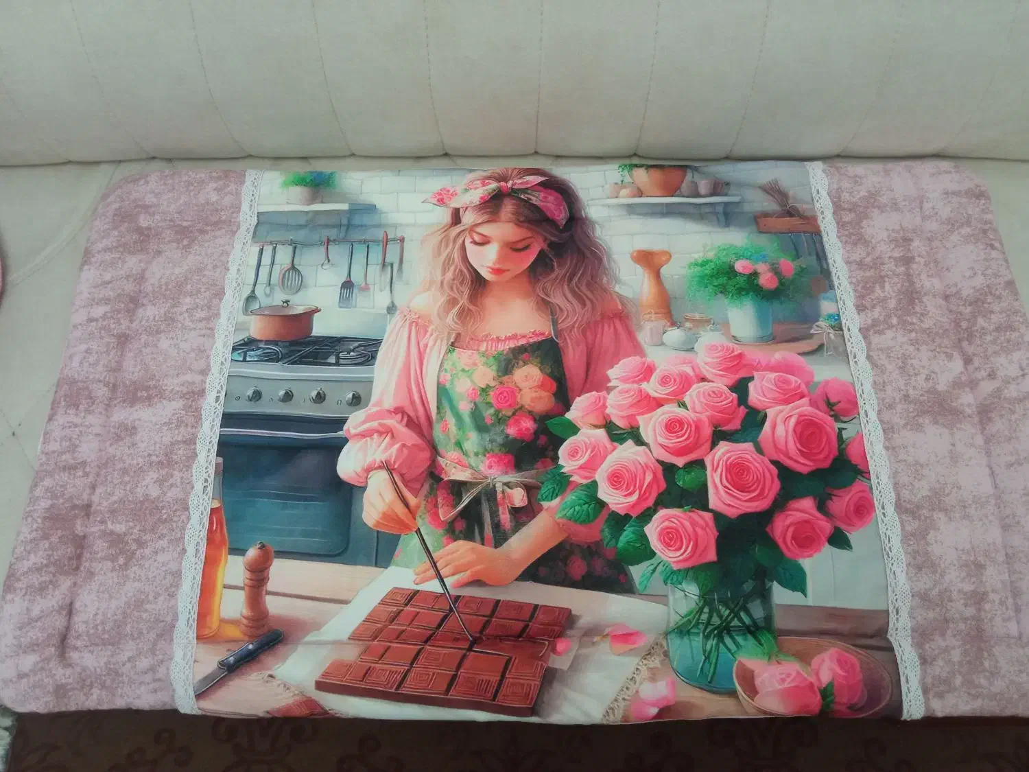 سرویس ده تیکه|سفره، حوله، دستمال آشپزخانه|خرم‌آباد, |دیوار