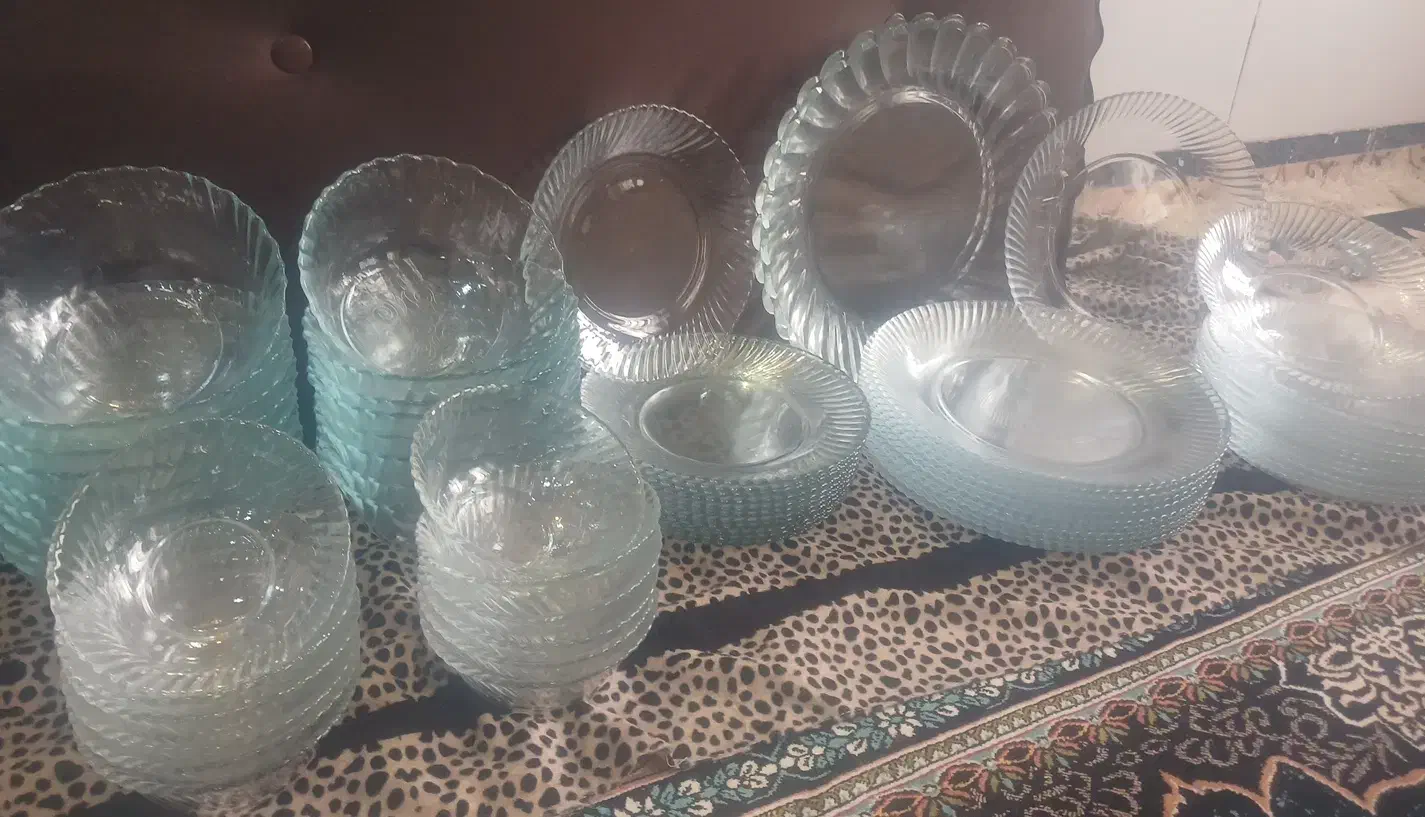 فروش بلور صدفی در حدنو|ظروف سرو و پذیرایی|گندمان, |دیوار