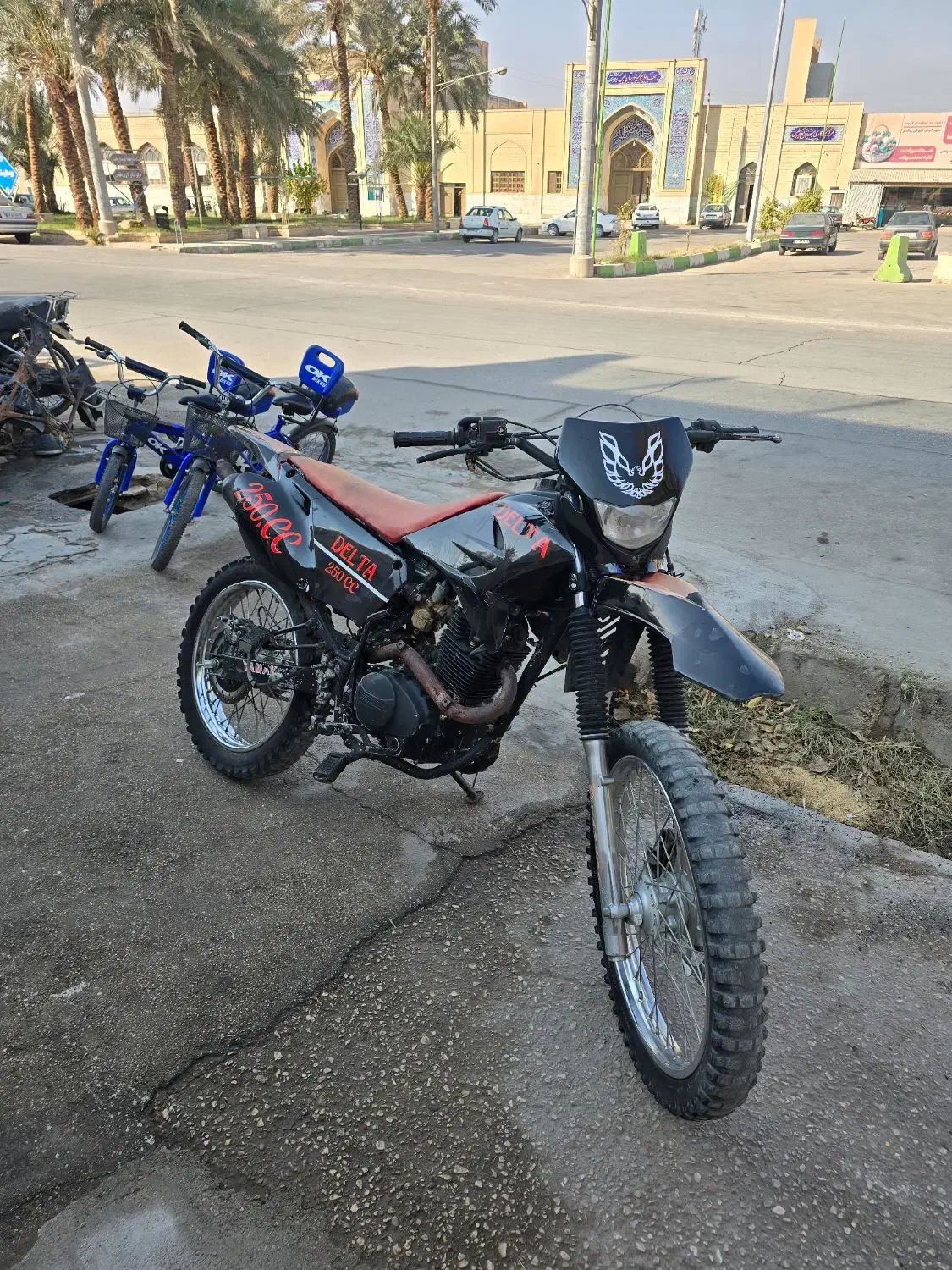 تریل‌دلتا۲۵۰|موتورسیکلت|طبس, |دیوار