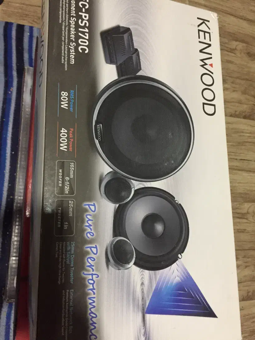 کامپوننت کنوود با جعبه بسیار نو|صوتی و تصویری|تهران, آجودانیه|دیوار