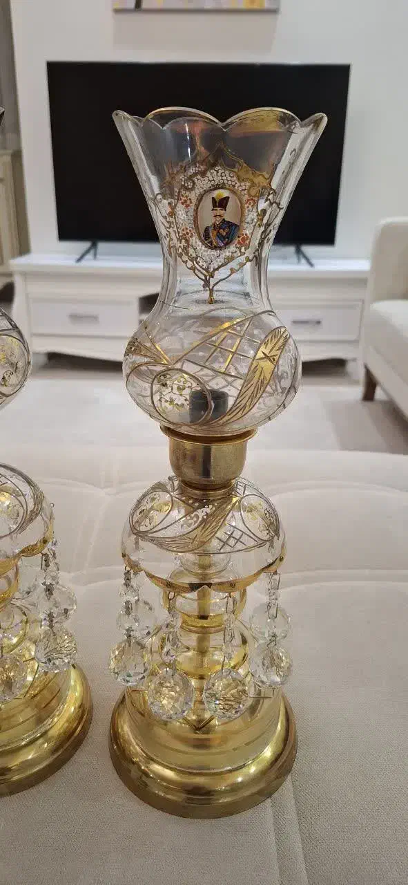 شمعدان لاله عباسی|لوستر و چراغ آویز|همدان, |دیوار