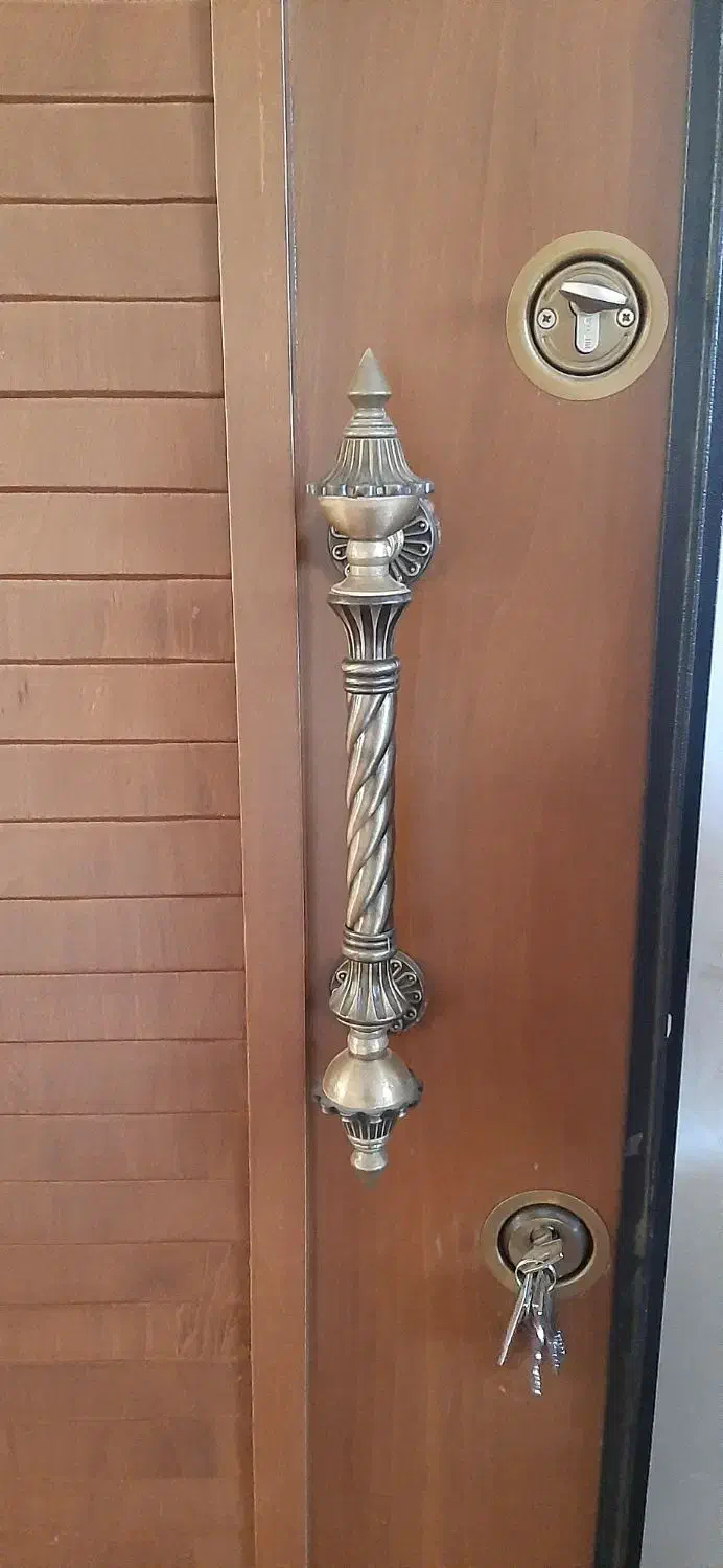 درب ضد سرقت قفل ویراق ترک درجه یک|مصالح و تجهیزات ساختمان|خنجین, |دیوار