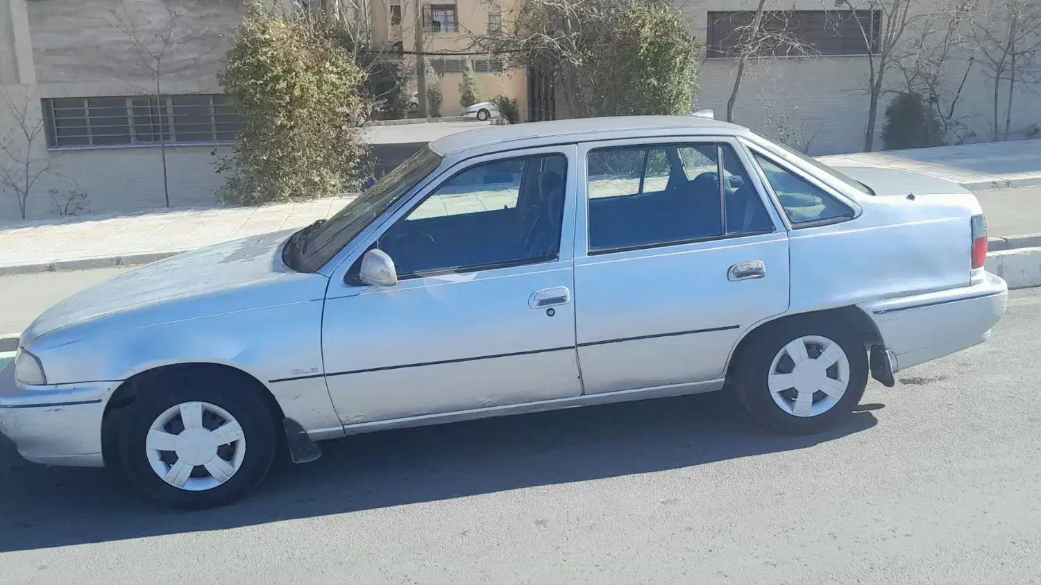 دوو سیلو مدل ۱۳۷۶رنگ سربی|خودرو سواری و وانت|فولادشهر, مسکن مهر فولادشهر|دیوار