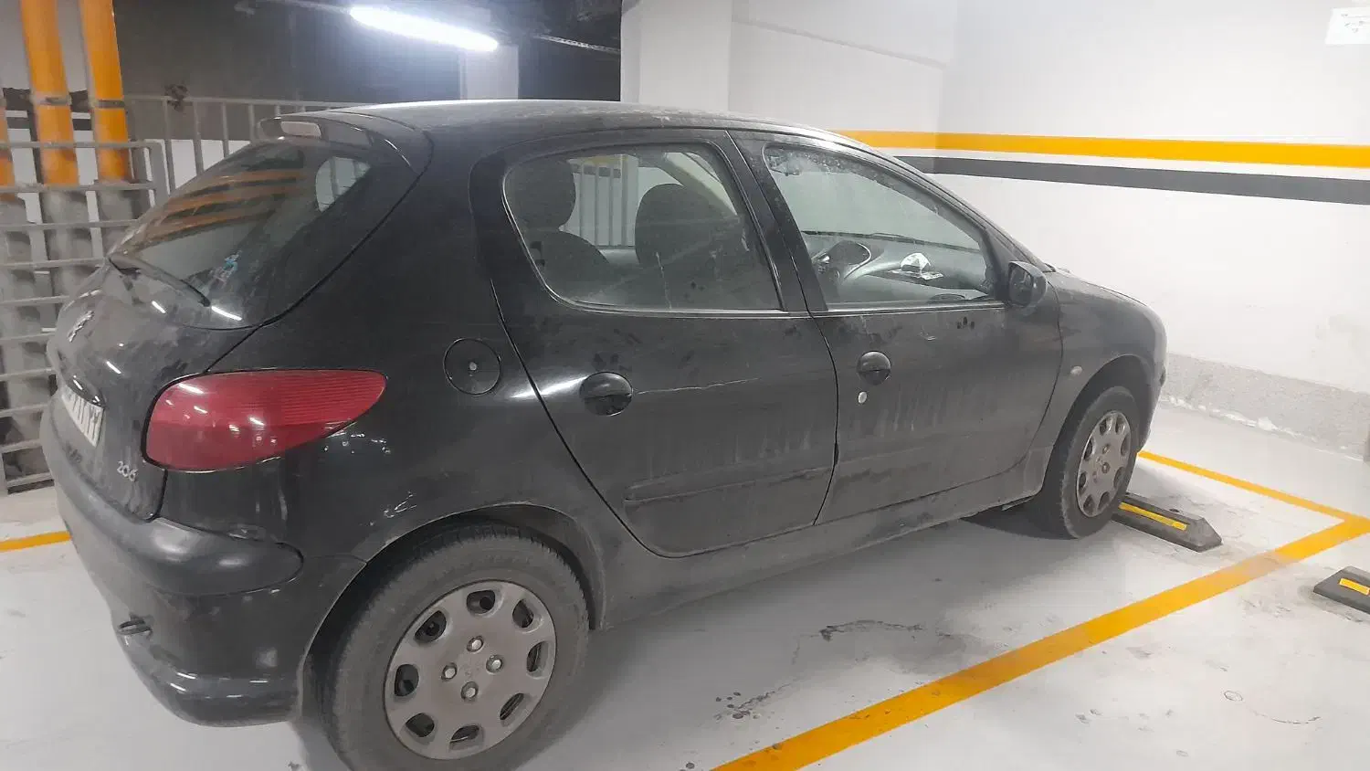 فروش ۲۰۶ مشکی تیپ ۳|خودرو سواری و وانت|تهران, بوستان چیتگر|دیوار