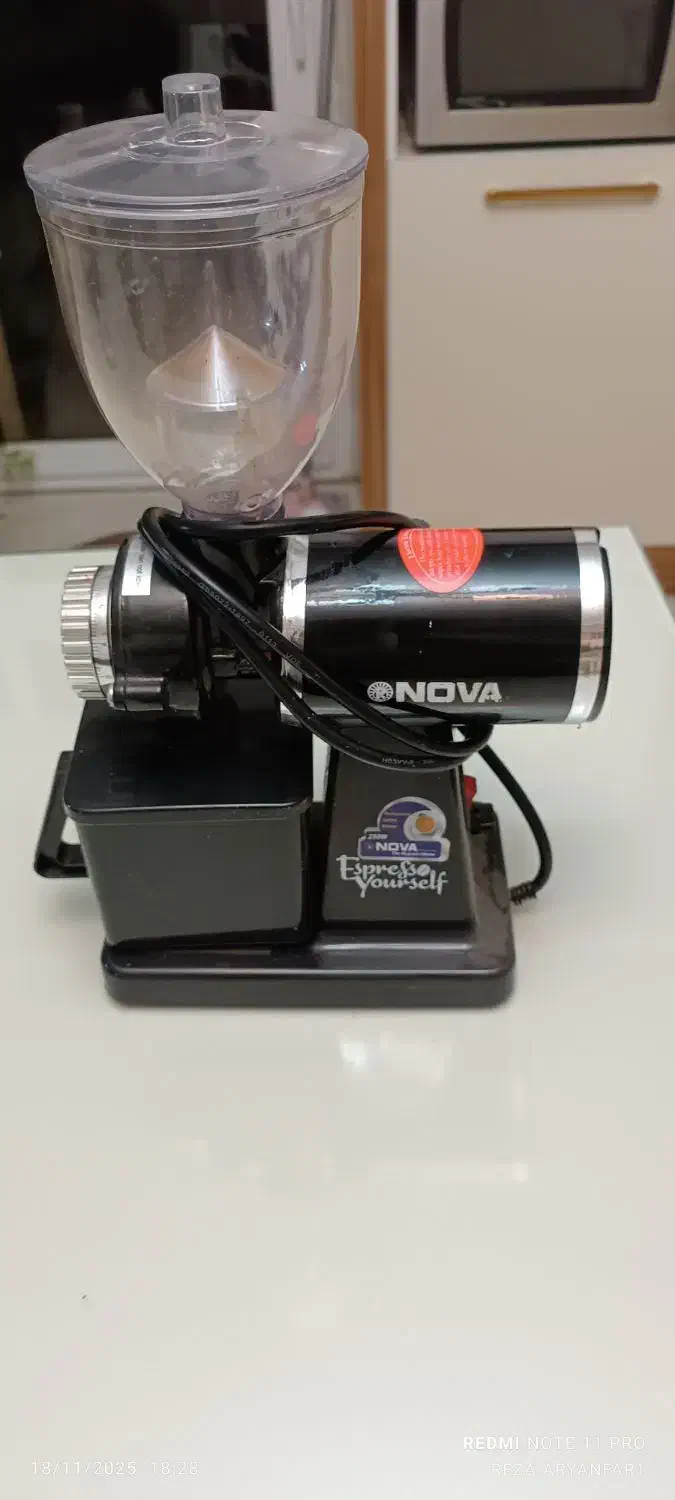 اسپرسو ساز نوا 149واسیاب نوا باهم 1250 W|سماور، چای‌ساز، قهوه‌ساز|مشهد, رضاشهر|دیوار