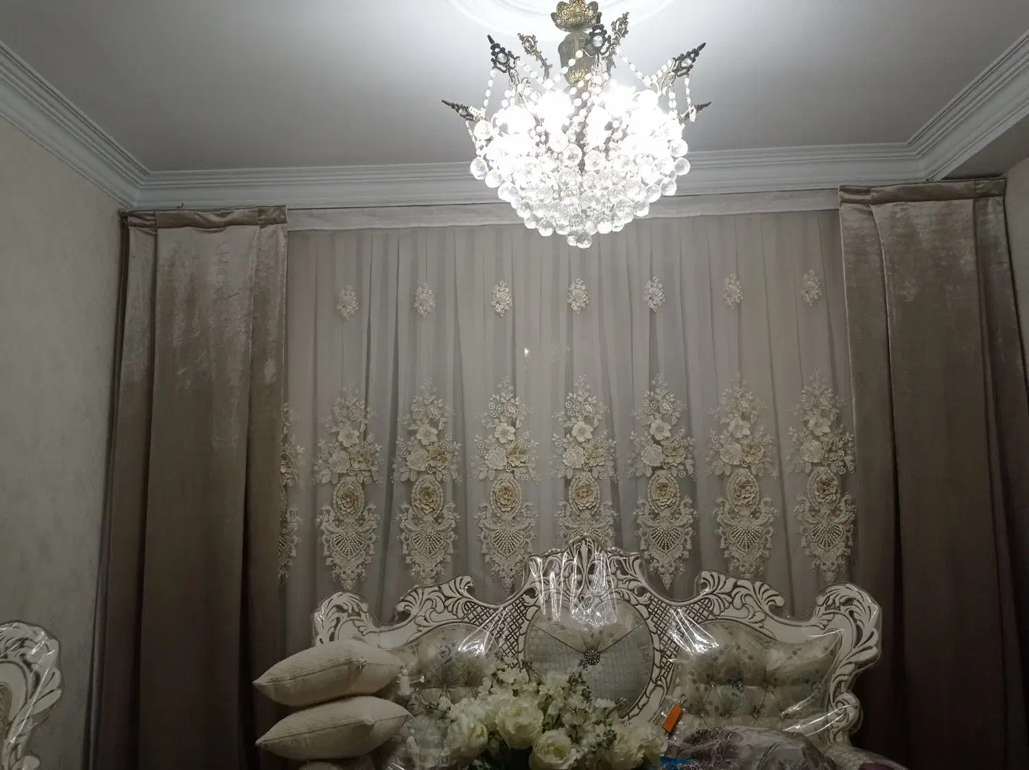 پرده|پرده، رانر، رومیزی|تهران, اسفندیاری|دیوار