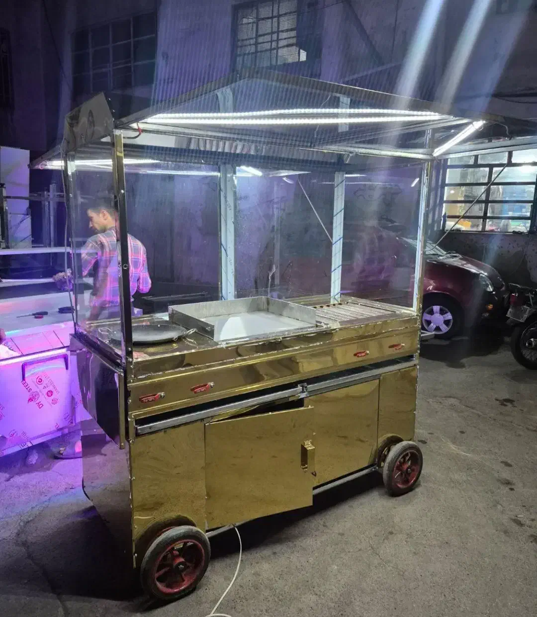 فرساندویچی سیار گرمکن فرقنادی اسنک ساز گرمکن وافل|کافیشاپ و رستوران|اهواز, زندوکیلی|دیوار