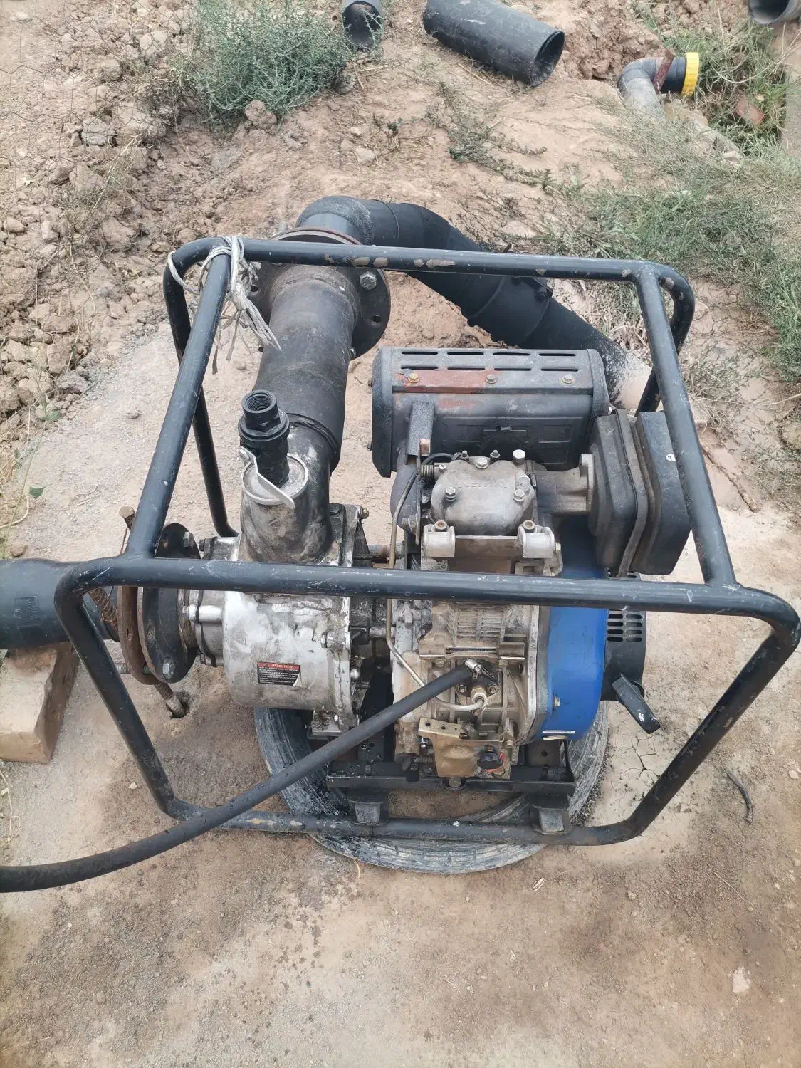 پمپ آب چهار اینچ گازوییلی|ماشینآلات صنعتی|نیشابور, کوی یغما|دیوار