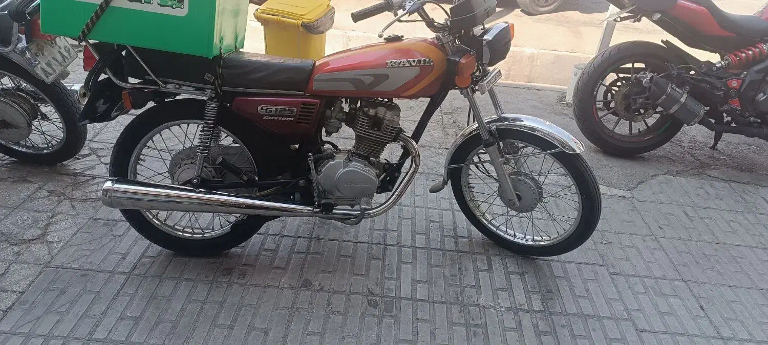 کویر125مدل98|موتورسیکلت|شیراز, پانصد دستگاه ارتش|دیوار
