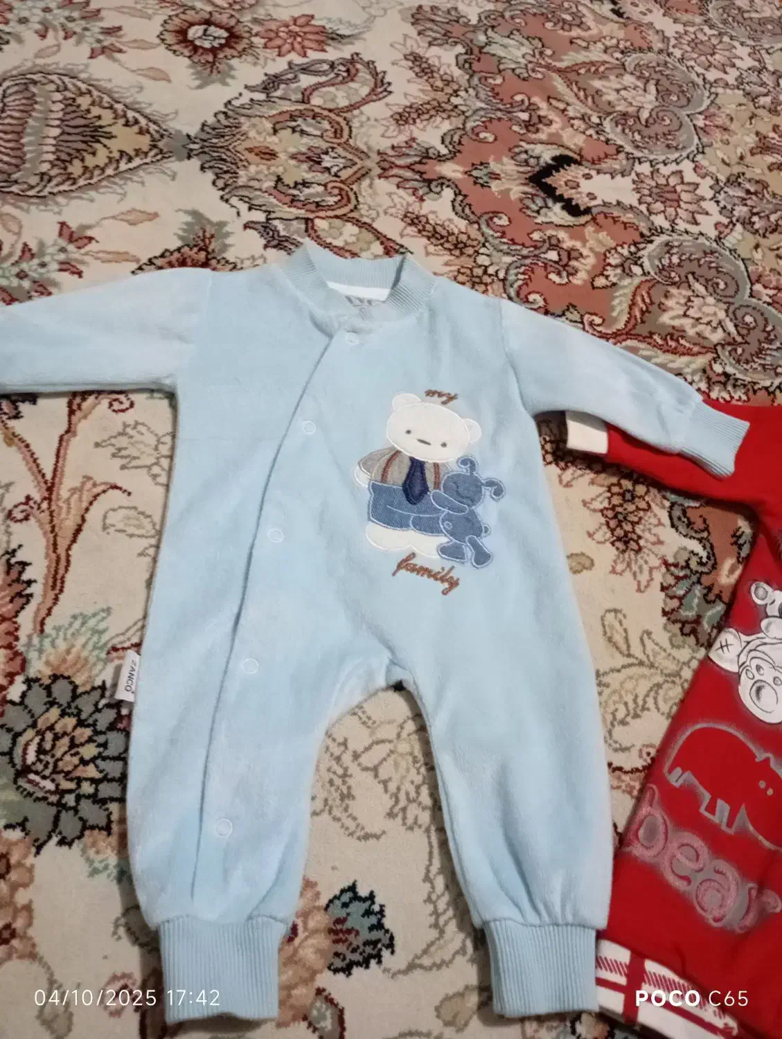 دوتا لباس سرهمی مثل نو برای دوتا ۵ماه پسرانه|کفش و لباس بچه|گلبهار, شهر جدید گلبهار|دیوار