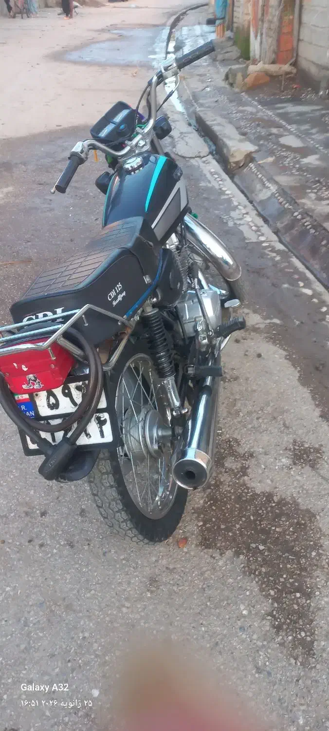 موتور ۱۲۵تکتاز مدارک کامل|موتورسیکلت|گرگان, |دیوار